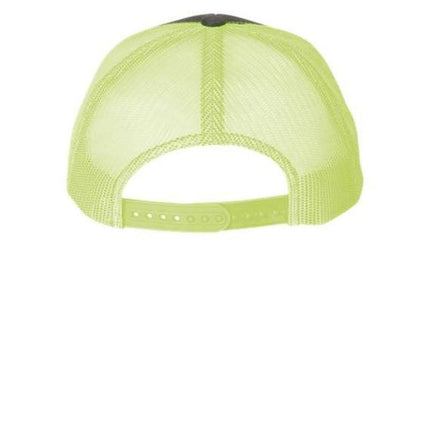 Charcoal/ Neon Green - BACK