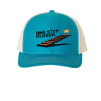 Cyan/ White / ONE SIZE