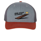 Heather Grey/ Charcoal/ Dark Orange / ONE SIZE