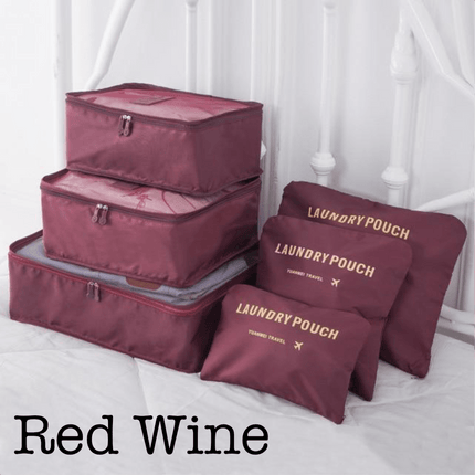 6 Piece Travel Organizer-8